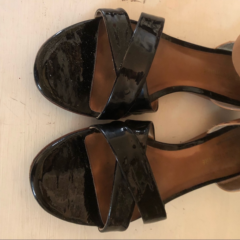 Pour La Victoire 2 tone leather sandal, gladiator - Picture 2 of 8